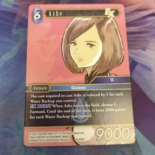 Final Fantasy TCG Resurgence Of Power LP Ashe EX 18-086H