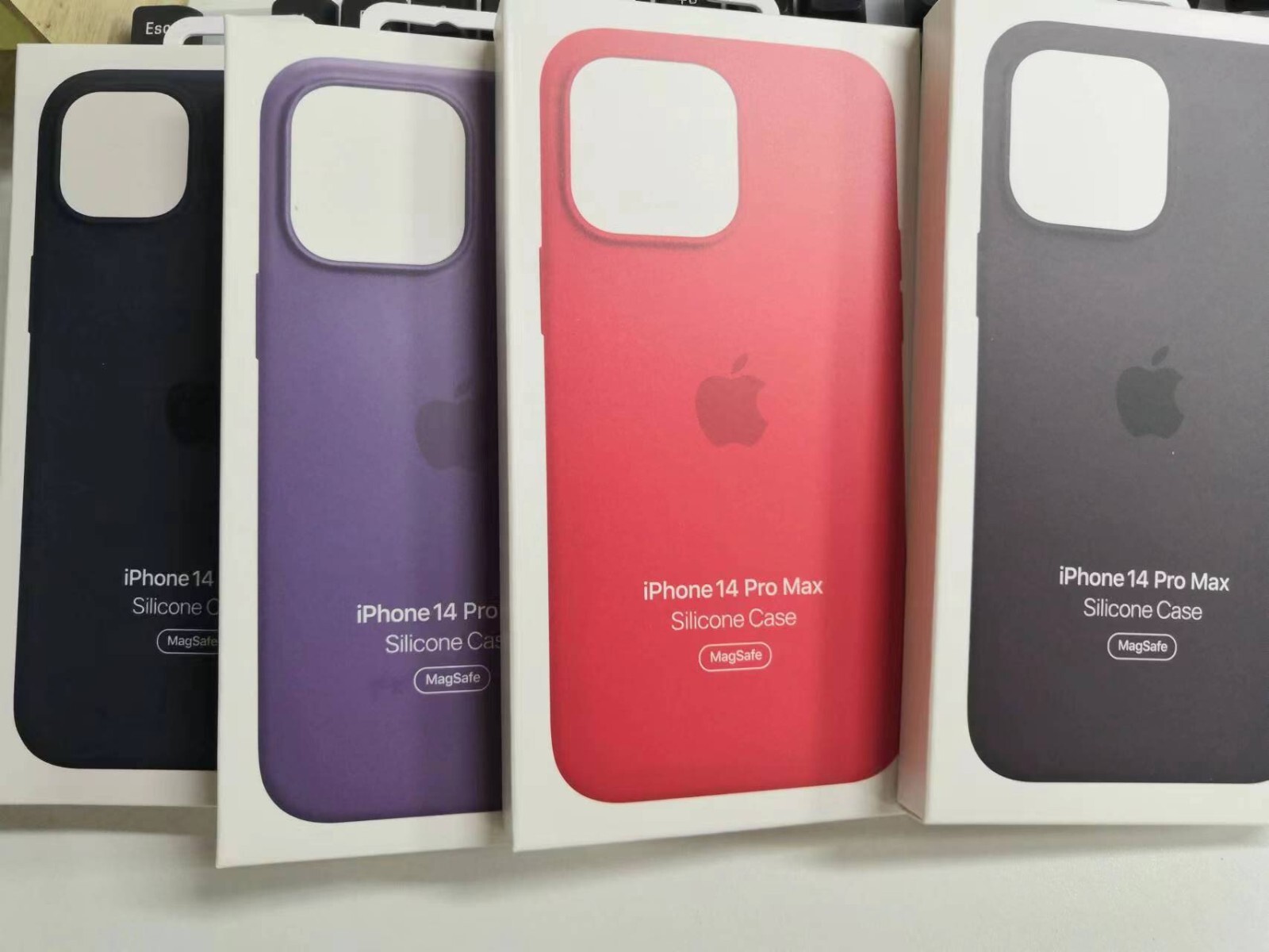 For iPhone 14Plus 14Pro 14Pro Max New Original Silicone Phone Case with MagSafe