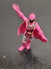 Pink Power Ranger Action Figure Toy - Vintage TM & ©BVS Collectible - 3" Tall