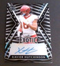 2023 Leaf Exotic Prismatic Zebra #BAXH1 Xavier Hutchinson RC 11/13