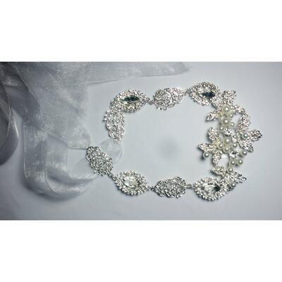 Rhinestone Bridal Belt Prom MOB Wedding Quinceanera Bridal Flower Girl belt Rhinestone Bridal Belt Prom MOB Wedding Quinceanera Bridal  main image 2