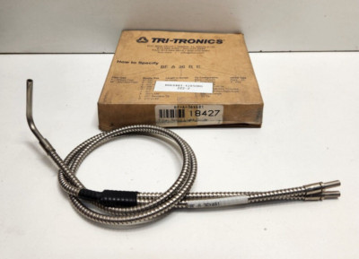 NEW OLD STOCK! TRI-TRONIC FIBER OPTIC LIGHT GUIDE BF-A-36X481 18427