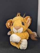 14" VINTAGE 1993 DISNEY MATTEL THE LION KING BABY SIMBA STUFFED ANIMAL PLUSH TOY