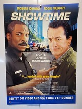 Showtime. Robert De Niro. Eddie Murphy. Original UK Video Poster.