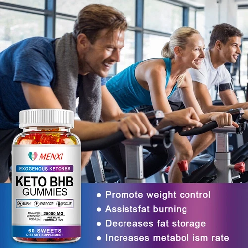 Keto BHB Gummies Ketone Advanced ACV Weight Loss Fat Burner Dietary Supplement - Picture 8 of 8