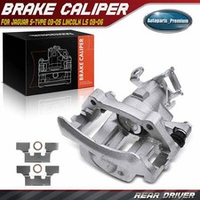 Rear Left Brake Caliper With Bracket For Jaguar S-type 03-05 Lincoln Ls 03-06 Rear Left Brake Caliper With Bracket For Jaguar S-type 03-05 Lincoln Ls 03-06