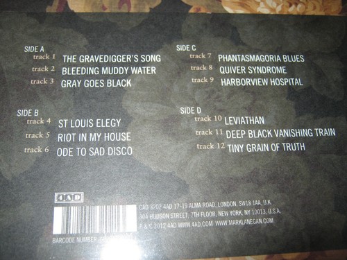 MARK LANEGAN BAND BLUES FUNERAL 2x LP 4AD GREEN VINYL EU 1st PRESS Sealed Record - Picture 3 of 3