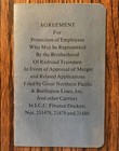 Great Northern Pacific Burlington Merger VINTAGE Employee Brotherhood Protection — photo 2