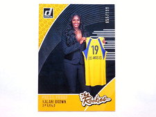 2019 Panini Donruss WNBA Kalani Brown The Rookies Press Proof Card Sparks 55/199
