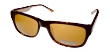 Perry Ellis Mens Sunglass Demi Plastic Rectangle, Brown Rxable Lens PE3036 1