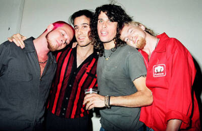 Scott Weiland & Stone Temple Pilots at MTV Movie Awards at Son 1993 Old Photo 1
