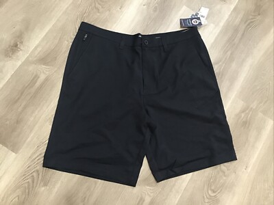 NWT Flag & Anthem Madeflex Mens Sz 38 Shorts 10  Inseam Navy Golf Performance