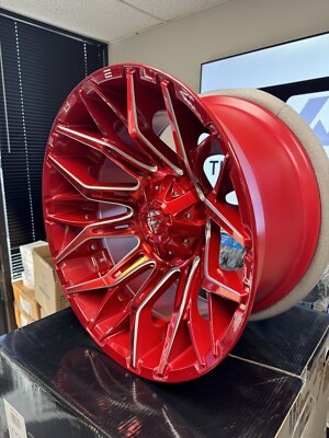 4) Fuel D771 Twitch 22x12 5x5.5