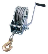 MaKeDO Handwinde universal 800 kg inkl. 10m Drahtseil - 30008