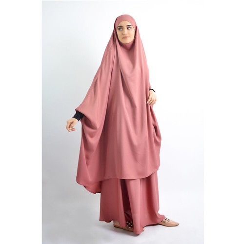 Ramadan Muslim Caftan Women Abaya Overhead Khimar Hijab Long Skirt Burqa Niqab - Picture 56 of 75