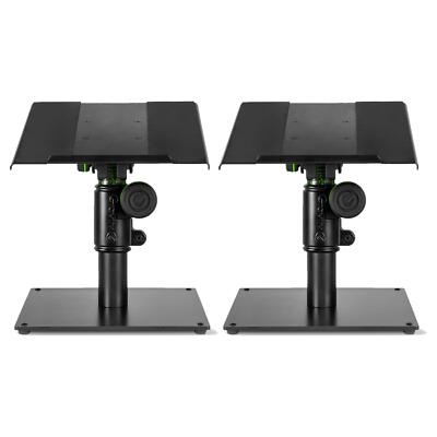 2 x Gravity SP 3102 verstellbar Studio Monitor Lautsprecher Ständer Winkel Neigung