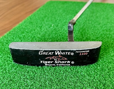 Shark Putter Great White Tiger Shark by Pat Simmons #1100 Putter | eBay