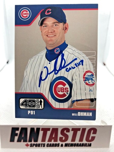 Chicago Cubs IP Autograph Cards YOU PICK - In Person Signed Baseball Cards Auto - Picture 26 of 227