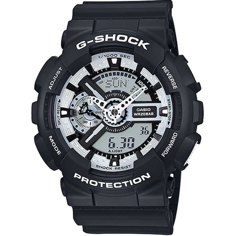 Reloj Casio G-shock Ga-110bw-1aer hombre Anadigital for sale online | eBay