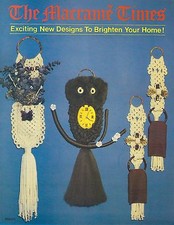 Towel  Plant Hanger Patterns The Macrame Times Home Designs Craft Book MM371