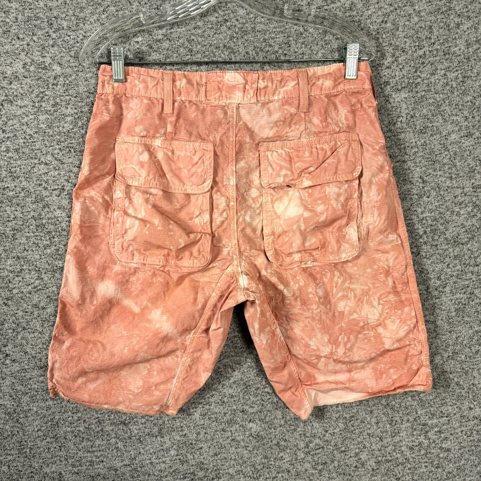 Pantalones Cortos Carga Hudson Para Hombre Talla 29 Tie Dye 9" Cordón Dobby Ripstop Foto 2 de 4