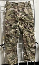 Multicam OCP Army Combat Pants w Knee Slot Flame Resistant MEDIUM LONG 0213