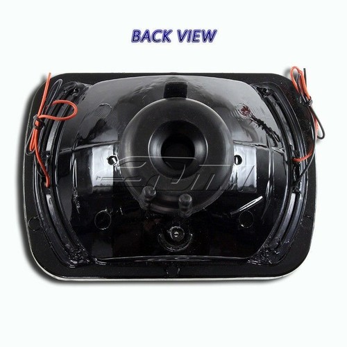 Faros transparentes de 7""x6"" H6014 H6052 H6054 haz sellado blanco LED cromo carcasa - Imagen 4 de 6