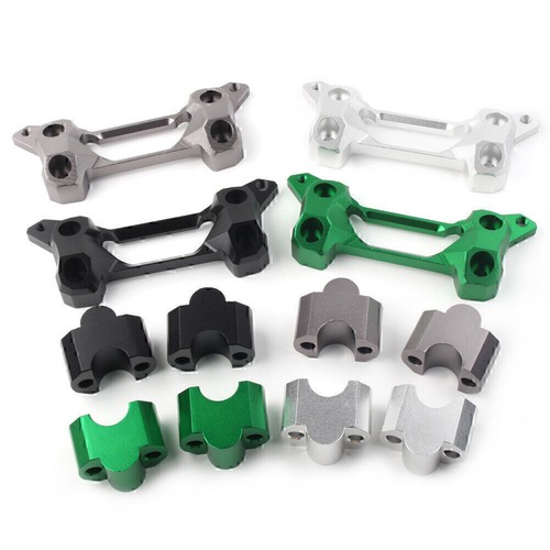 CNC Height Riser Handlebar Clip For Kawasaki VERSYS 650 KLE650 2015-2020 VN650 - Picture 3 of 12