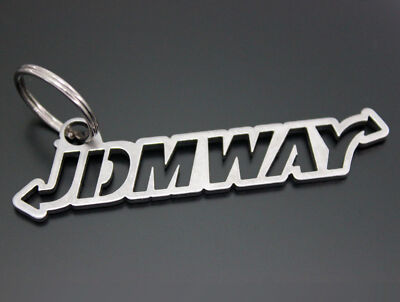 JDMWAY Auto Schlüsselanhänger JDM Edelstahl Japan Nippon Cosplay Tuning Drift