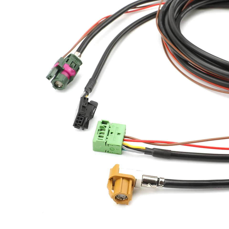 Juego de cables auxiliares USB Plug para VW Golf 7 7.5 MIB2 Radio Connect Carplay 5G0035222E - Imagen 3 de 4