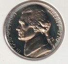 Rare Old Uncirculated 1970s Jefferson Proof Us Coin Collection Nickel Full Steps