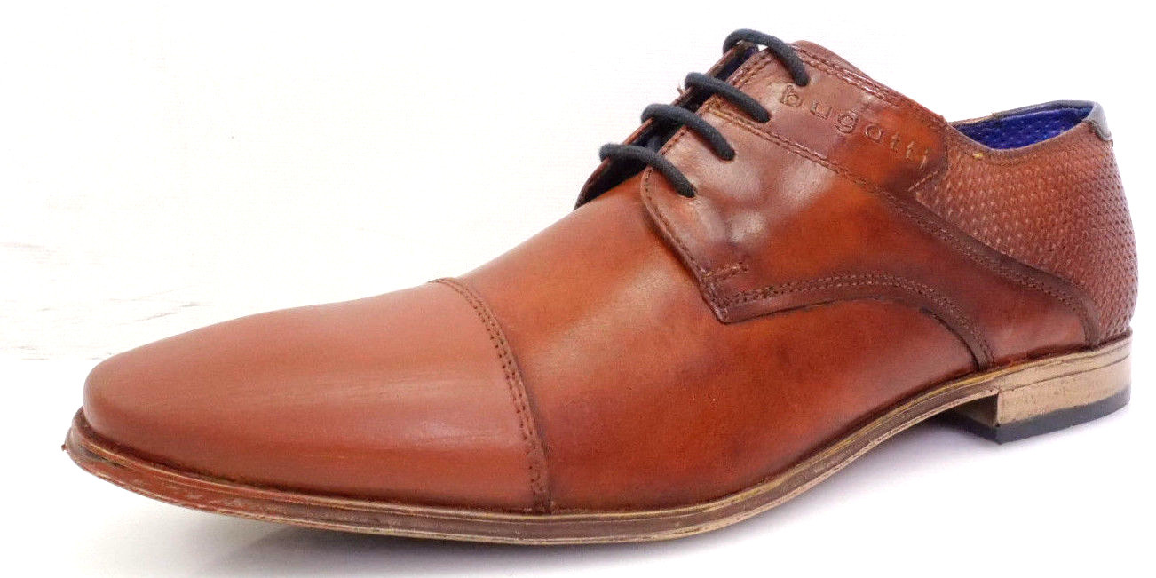 Bugatti 312420012100 Gr.42 Herren Derbys Schuhe Halbschuhe Schnürschuhe Braun Bugatti 312420012100 Gr.42 Herren Derbys Schuhe Halbschuhe Schnürschuhe Braun