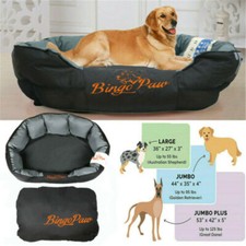 XXL XL L Orthopedic Dog Bed Lounge Living Room Corner Dog Cat Sofa Couch Cushion
