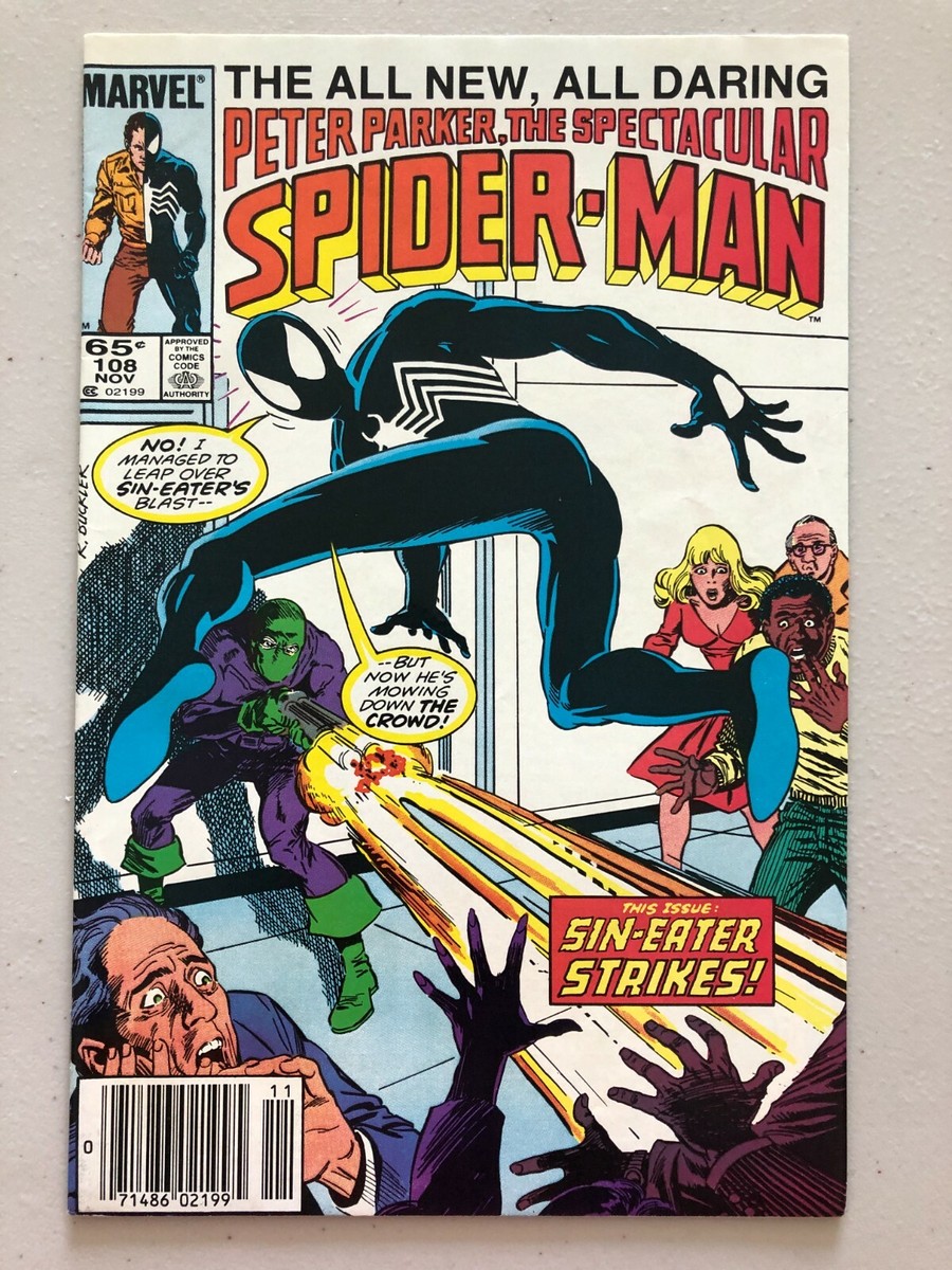 Peter Parker Spectacular Spider-man lot 108 109 110 111 112 113