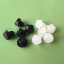 6mm Silicone Rubber Hole Plug Blanking End Cap Tube Inserts Bung Plugs Thicken