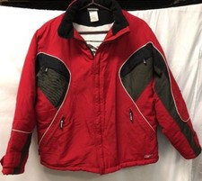 Reebok Red Puffy Winter Coat Youth Sz XL 18-20 MISSING HOOD
