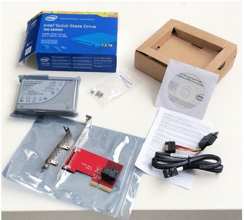 Intel 750 Series 2,5" SSD 1,2TB NVME MLC PCI-E 3,0 x4 SSDPE2MW012T4X1 1,2T 2,5"