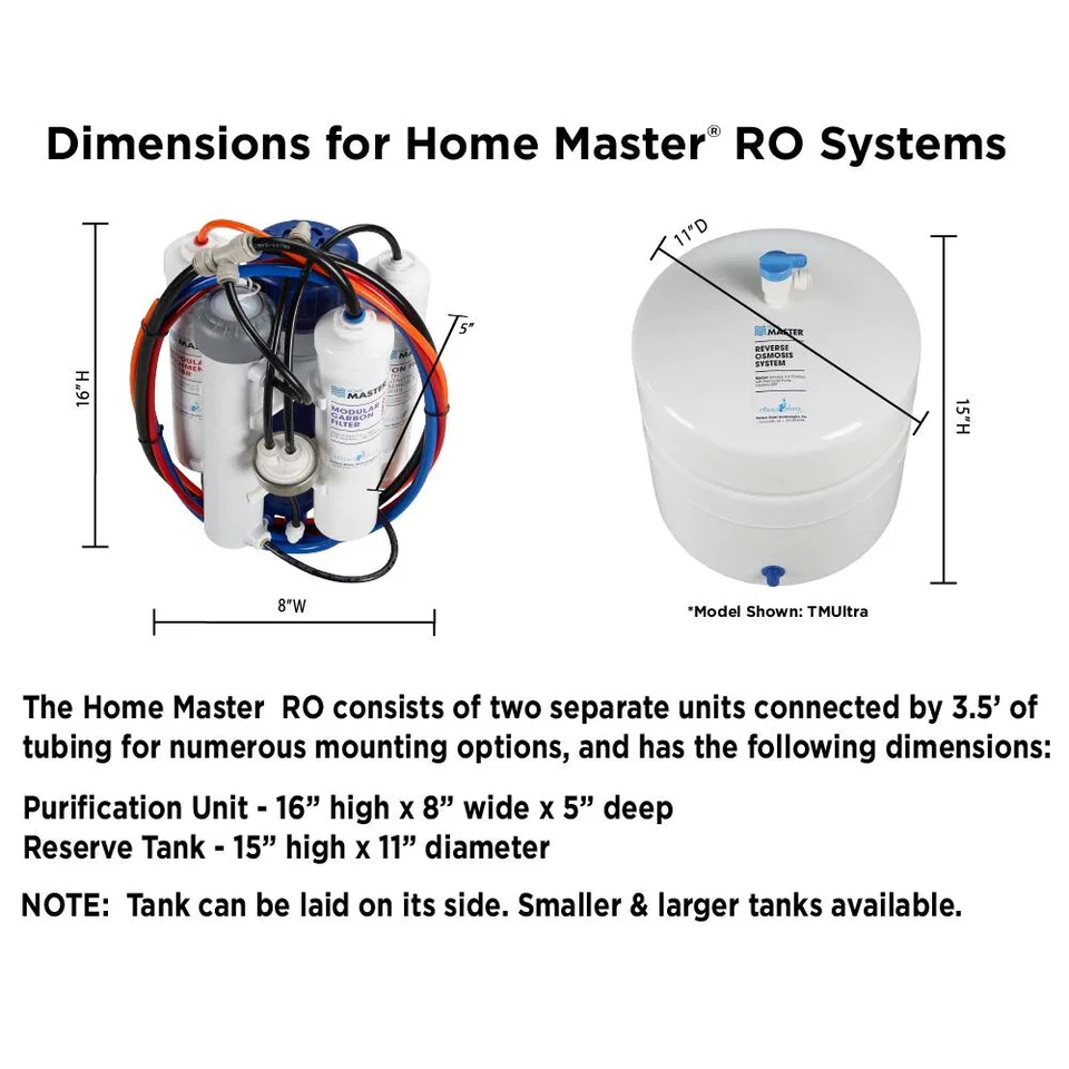 Sistema de filtración de agua de ósmosis inversa Home Master filtro de 5 etapas Foto 4 de 4