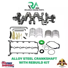 RANGE ROVER JAGUAR 204DTA ALLOY STEEL CRANKSHAFT + ENGINE REBUILD KIT 2.0 DIESEL