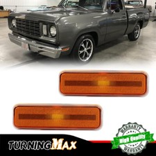 Amber Front Side Marker Light For 1972-93 Dodge Ram D250 W250 Pickup Ramcharger