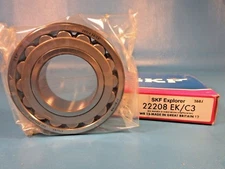 SKF 22208 EK C3 Explorer Spherical Roller Bearing, Tapered Bore