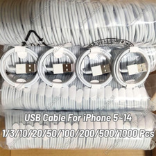For Apple iPhone 14 13 12 11 8 7 6 5 X XR XS Charger Cable USB Charging Cord Lot