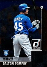 2015 Donruss Preferred Bronze #10 Dalton Pompey Toronto Blue Jays