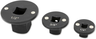 Low Profile Impact Socket Adapter - Drive Reducing (3PC. Set (3/4'' to 1/2''), (1/