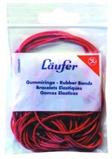 Bieżnik RONDELLA gumowe pierścienie w torbie - 10g, 20mm, czerwone
