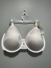 NWT Maidenform One Fab Fit Full Coverage Underwire White Bra 36DD