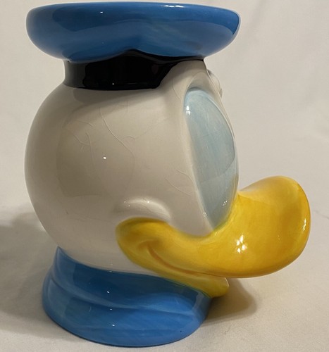 Vintage Walt Disney Smiling Donald Duck 12oz Coffee Mug 5 Inches Tall - Picture 5 of 9