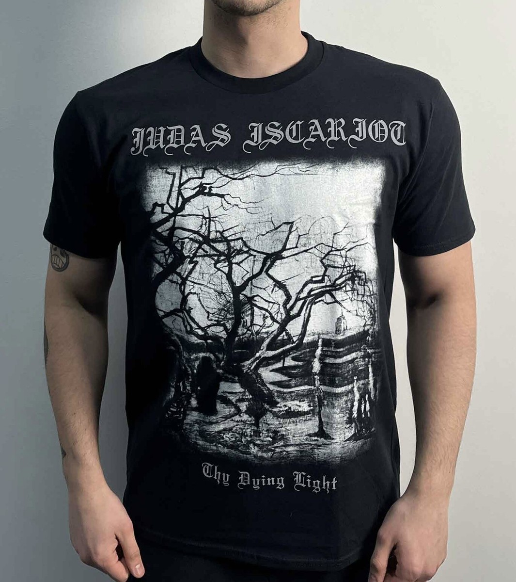 Judas Iscariot ブラックメタル black l Judas Iscariot - Thy Dying Light OFFICIAL MERCHANDISE T-Shirt