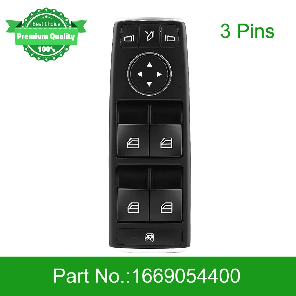 Power Window Master Switch For Mercedes-Benz CLA250 CLA45 AMG Tesla Model S X - Image 3 of 4