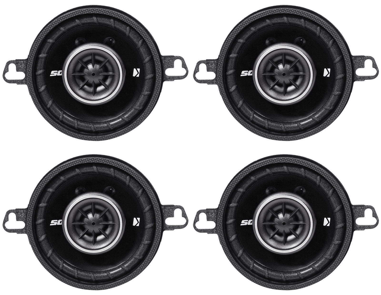 4 Kicker 43DSC3504 DSC350 мощностью 80 Вт 35 3 12 2-Двухсторонние автомобильные стереодинамики DS350 15690₽